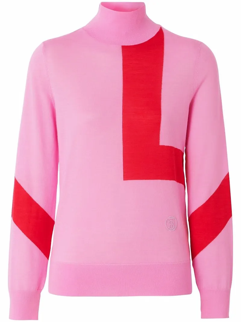 Burberry långärmad topp - Rosa