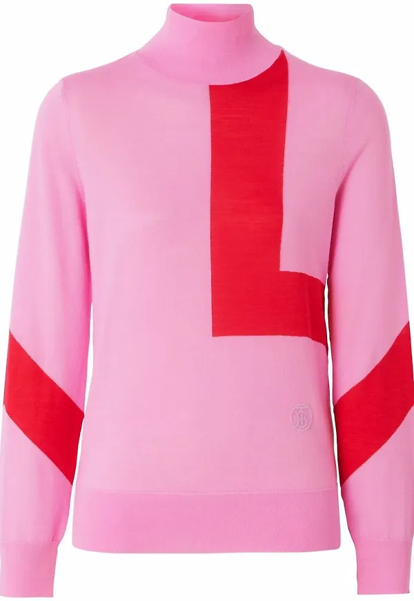 Burberry långärmad topp - Rosa