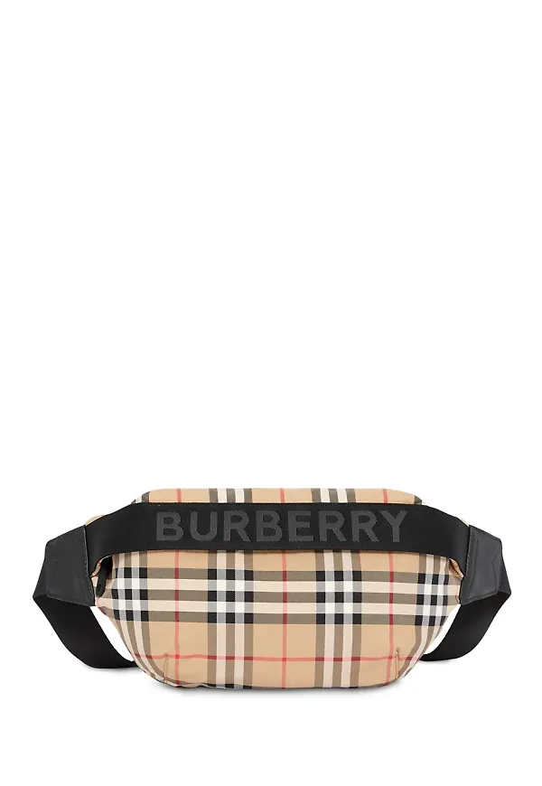 Burberry midjeväska med olika mönster - Neutral