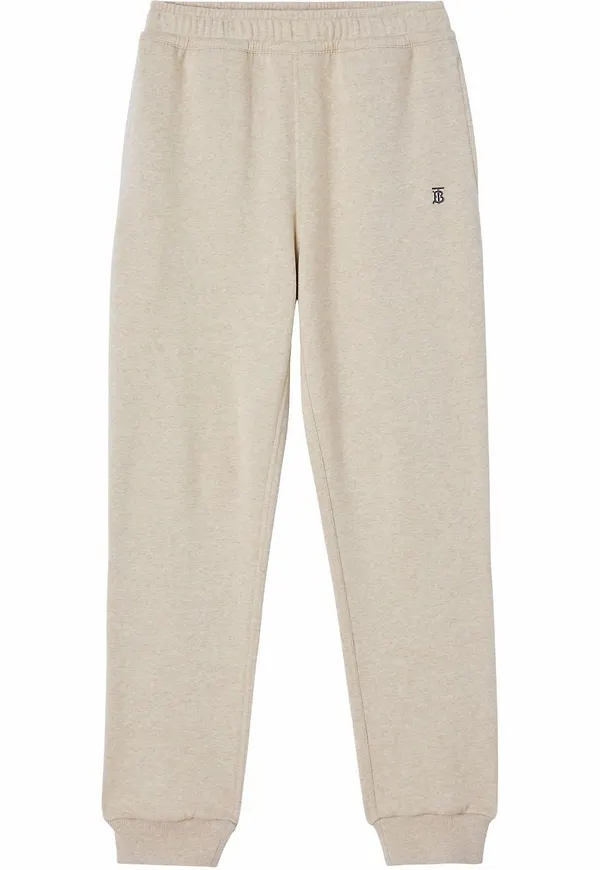 Burberry mjukisbyxor med monogram - Grå