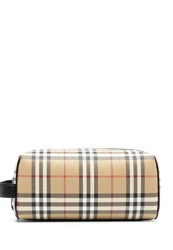 Burberry Nova rutig necessär - Neutral