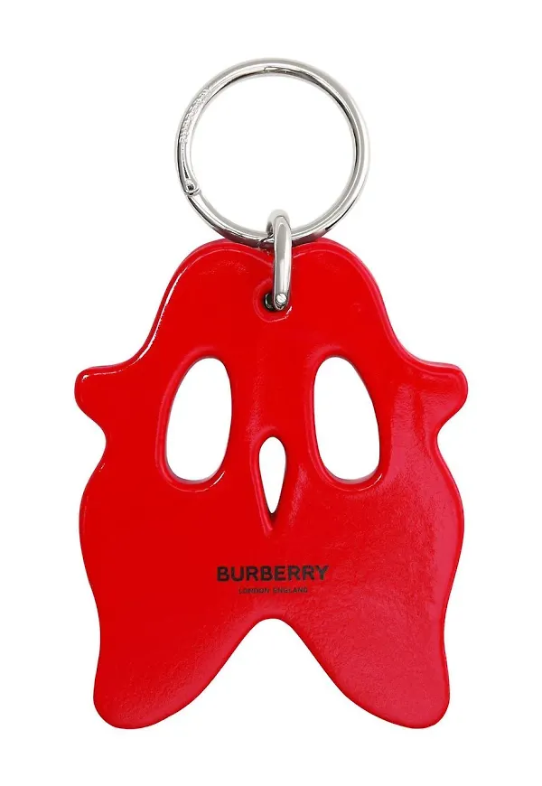 Burberry nyckelring med berlock - Röd