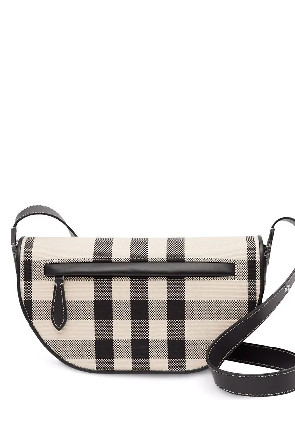Burberry Olympia rutig axelväska - Neutral