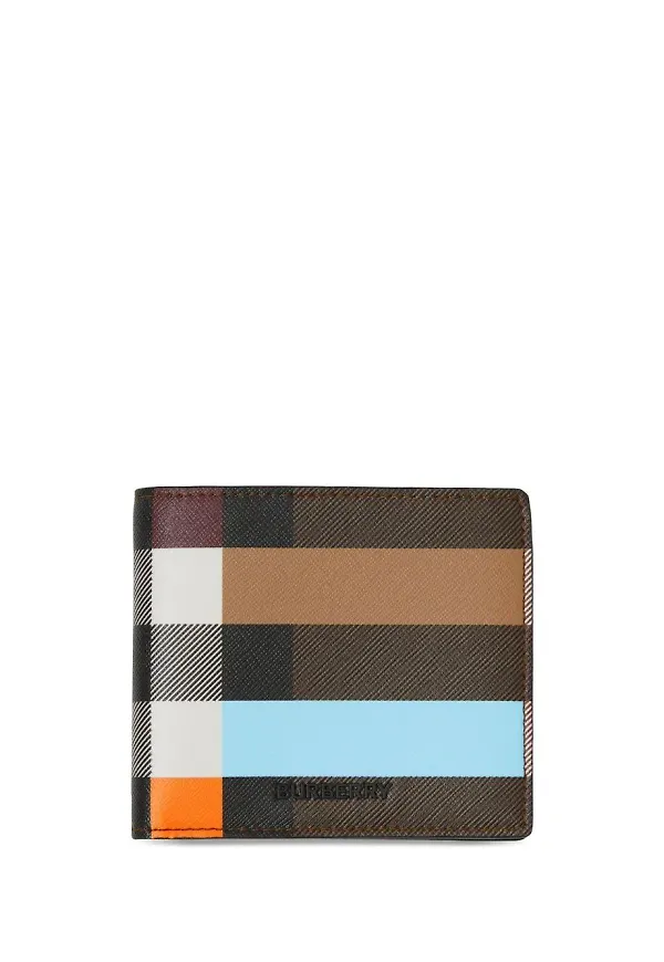 Burberry plånbok med färgblock - Svart