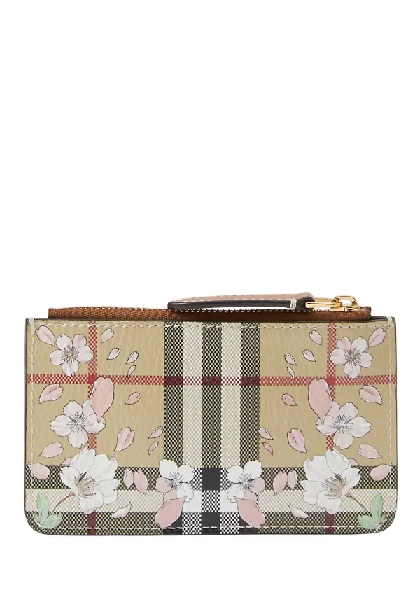 Burberry portmonnä med rem - Neutral