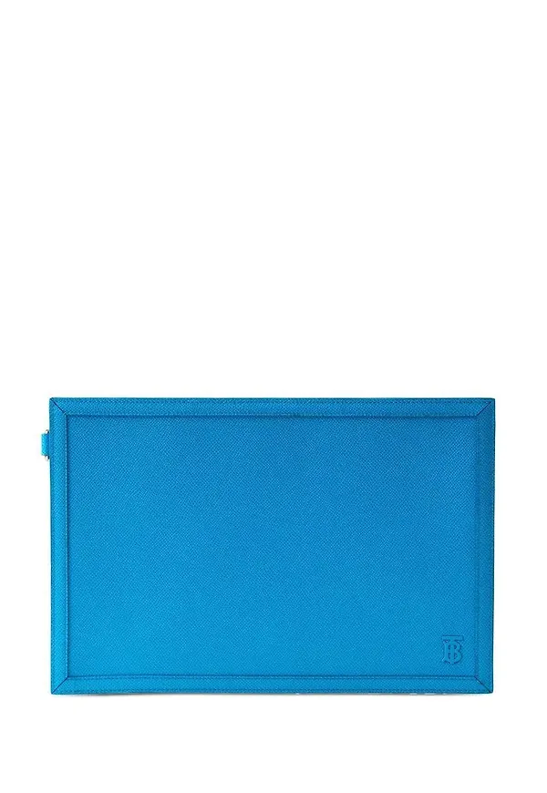 Burberry pouch med dragkedja - Blå