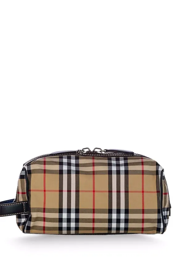 Burberry Pre-Owned pouch med dragkedja - Brun