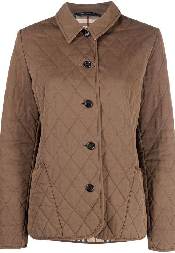 Burberry Pre-Owned quiltad jacka från 2010-talet - Brun