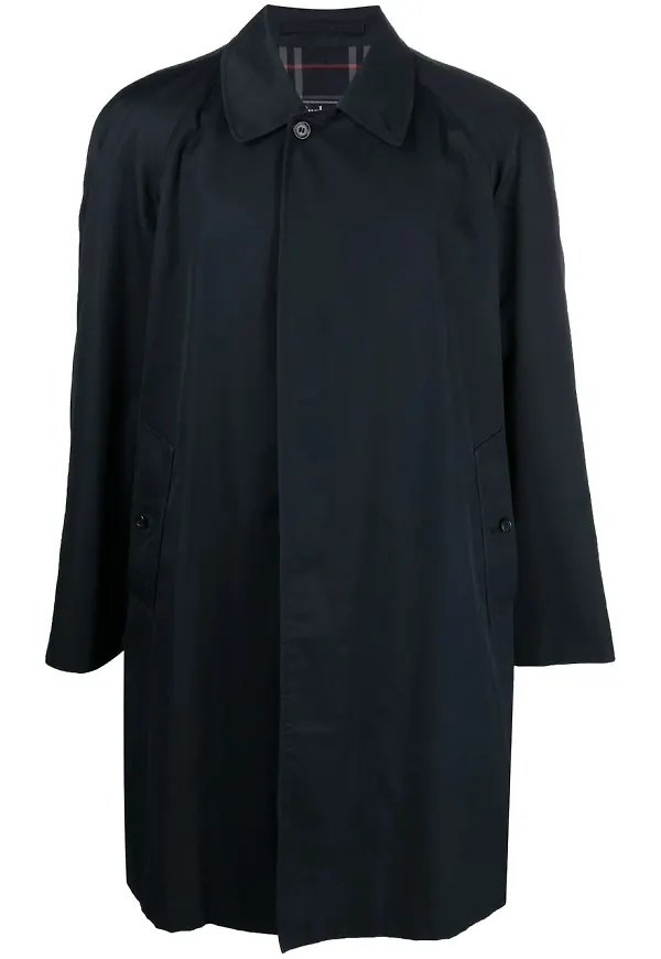 Burberry Pre-Owned regnkappa från 1990-talet - Blå