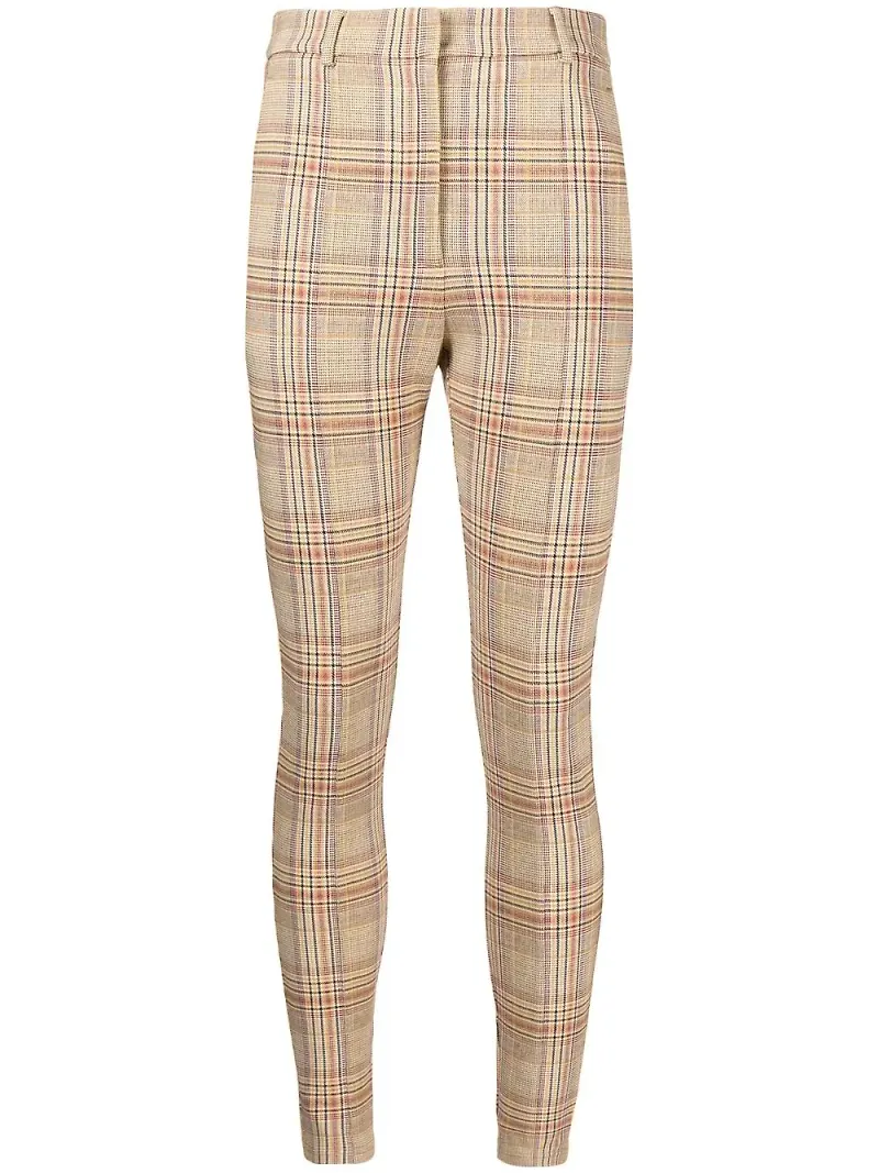 Burberry Pre-Owned rutiga leggings från 2010-talet - Brun