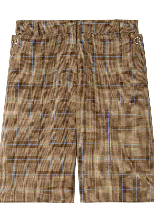 Burberry Prince of Wales rutiga shorts - Brun
