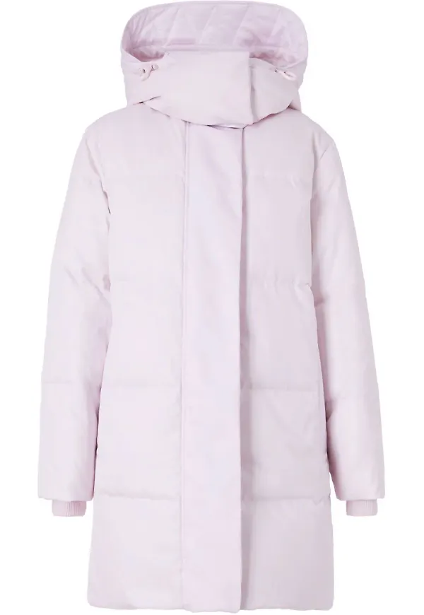 Burberry puffjacka med huva - Rosa