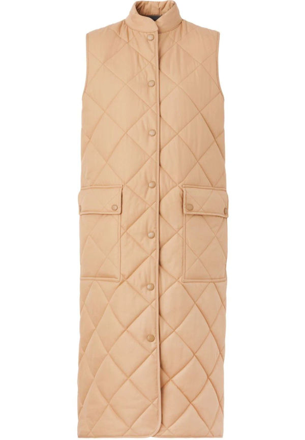 Burberry quiltad väst - Brun