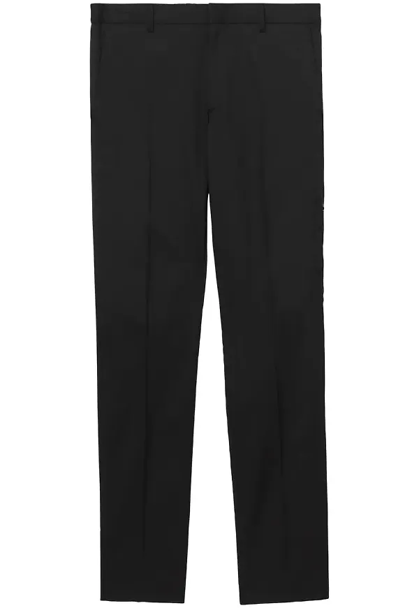 Burberry raka finbyxor - Svart