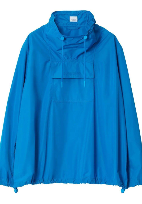 Burberry regnjacka i oversize-modell - Blå