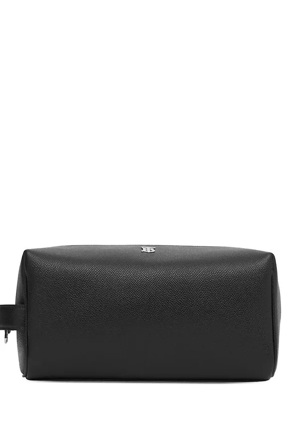 Burberry resepouch med monogram - Svart