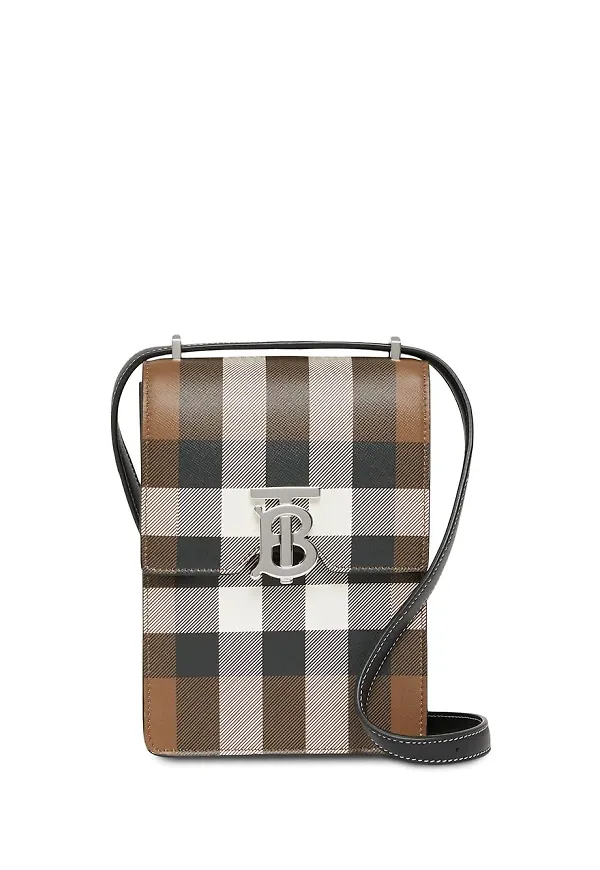 Burberry Robin rutig väska - Brun