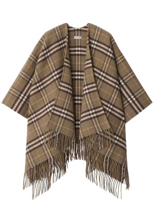 Burberry rutig cape - Brun