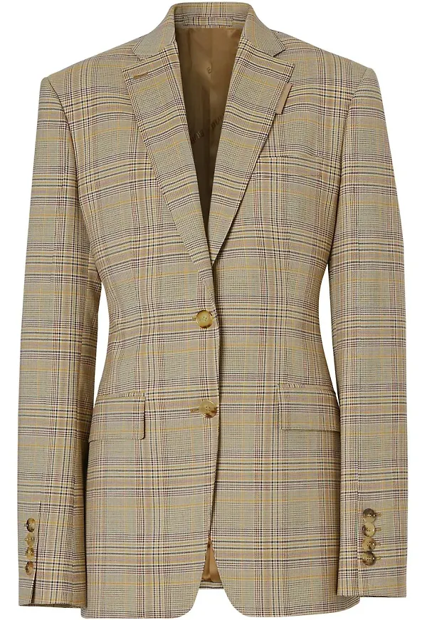 Burberry rutig jacka - Neutral