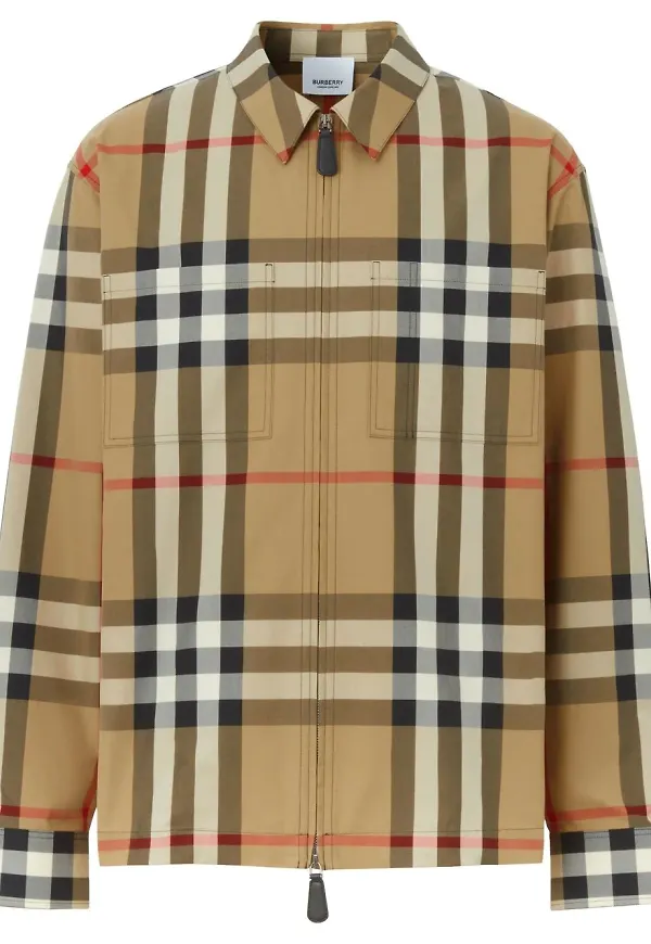 Burberry rutig jacka - Neutral