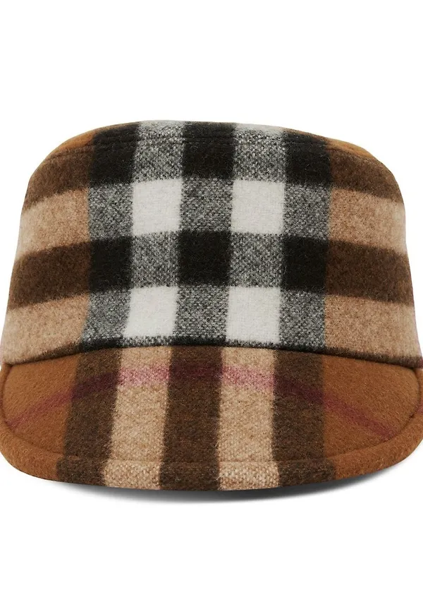 Burberry rutig keps - Brun