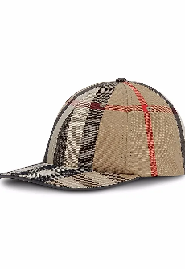 Burberry rutig keps - Neutral
