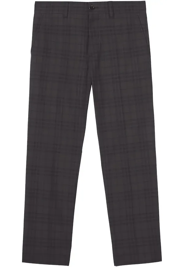Burberry rutiga finbyxor - Grå