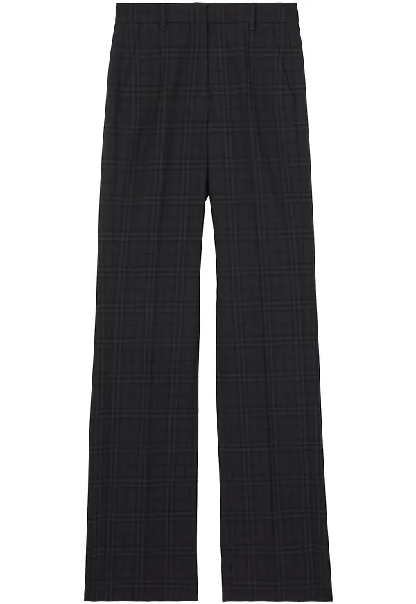Burberry rutiga finbyxor - Svart