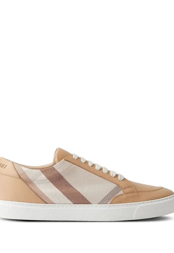 Burberry rutiga sneakers - Neutral