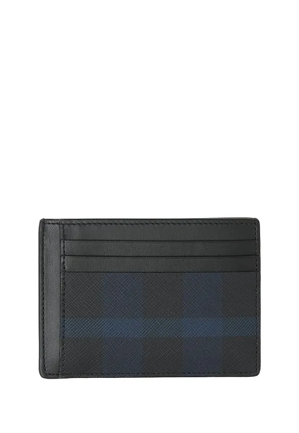 Burberry rutigt kortfodral - Blå