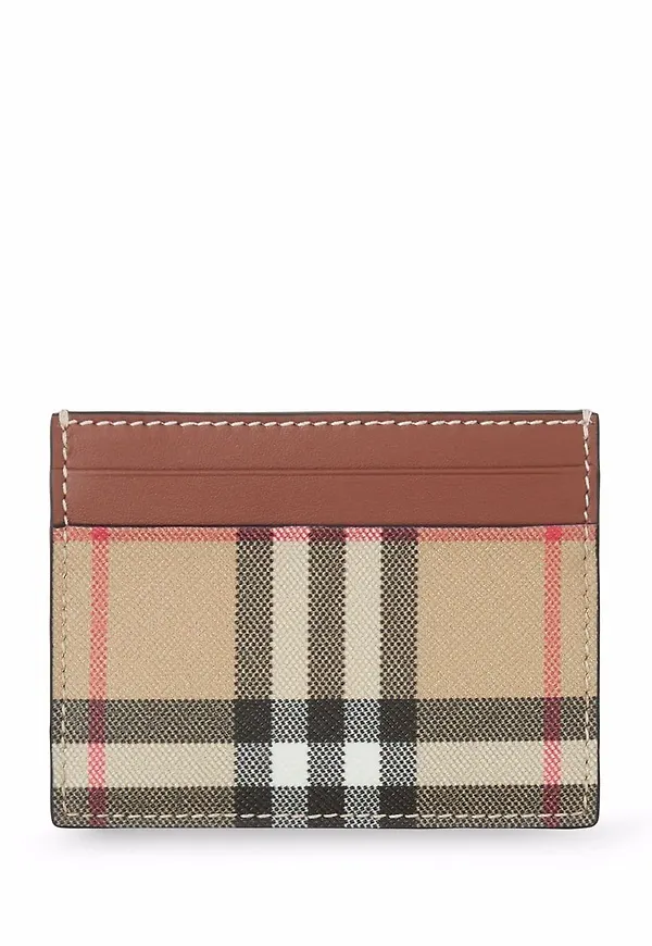 Burberry rutigt kortfodral - Neutral