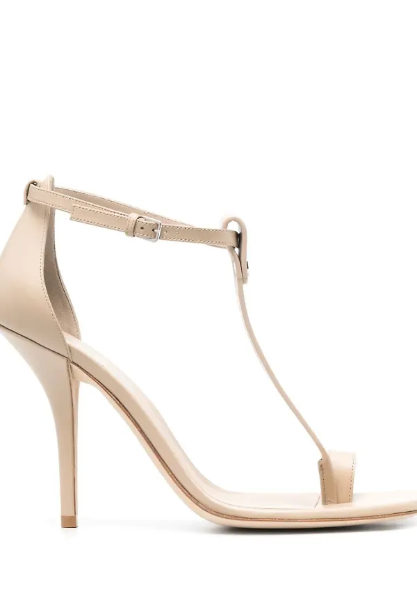 Burberry sandaler med stilettklack - Neutral