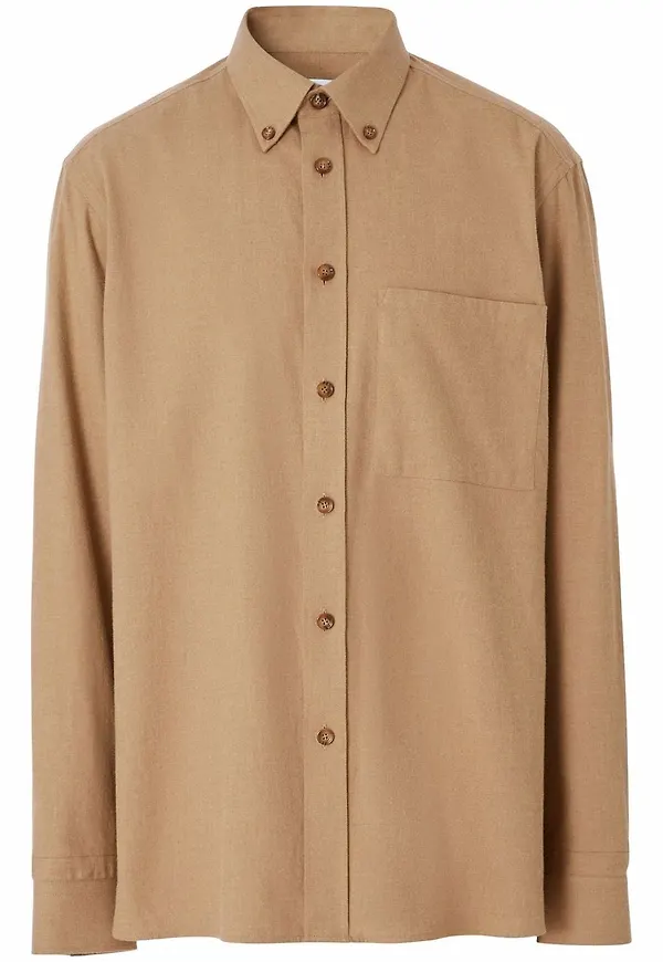 Burberry skjorta med knäppning - Brun