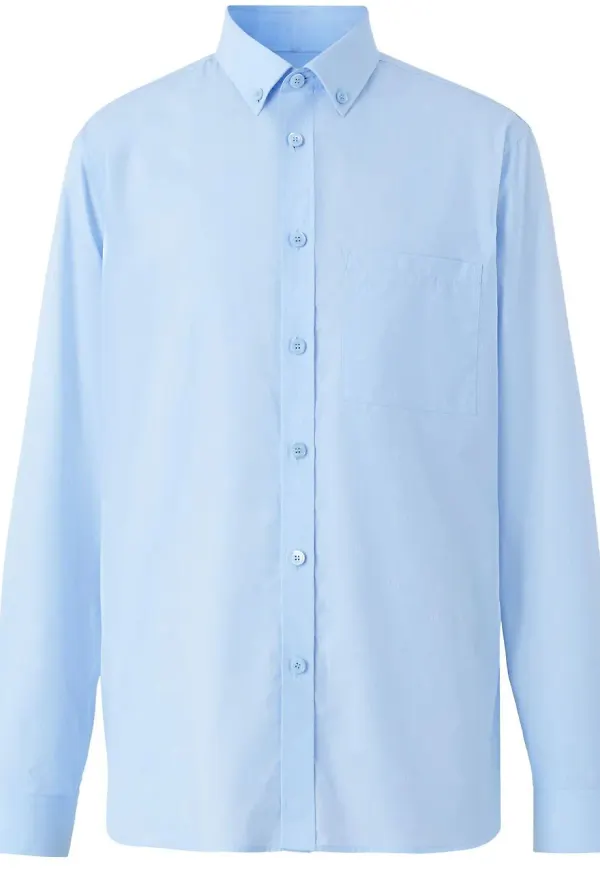 Burberry skjorta med monogram - Blå