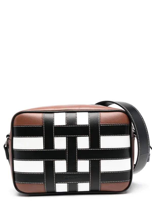 Burberry skotskrutig axelväska - Brun