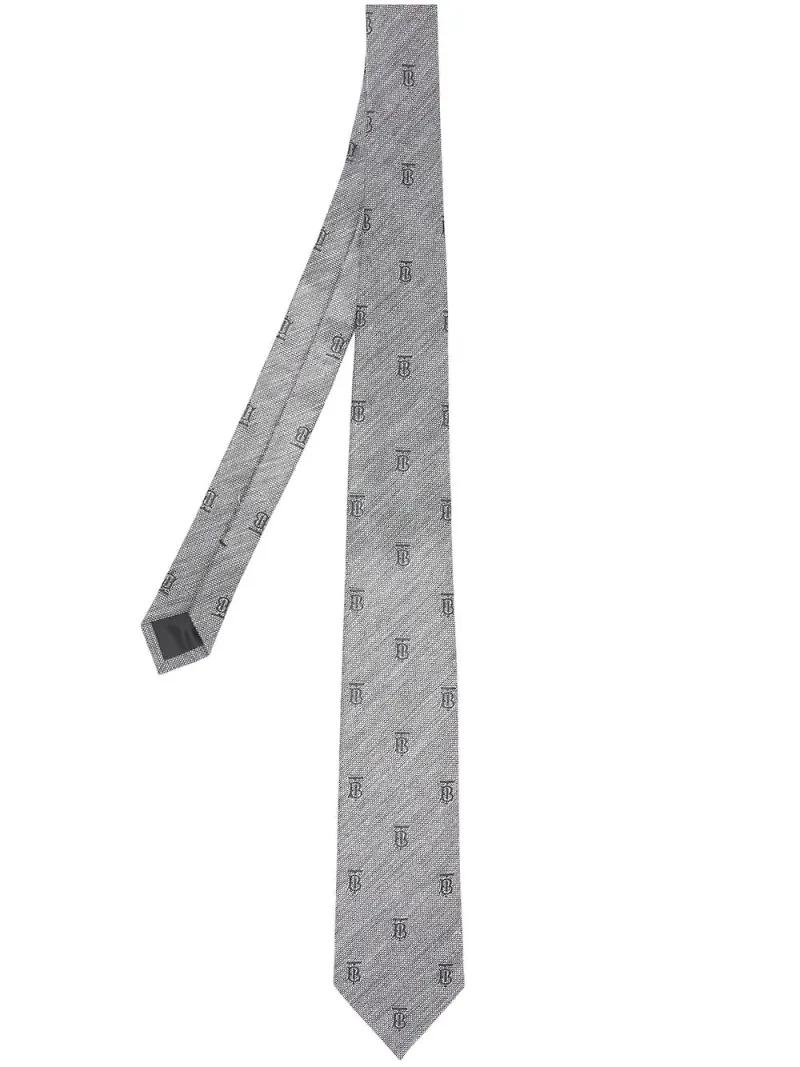 Burberry slips med monogram - Grå