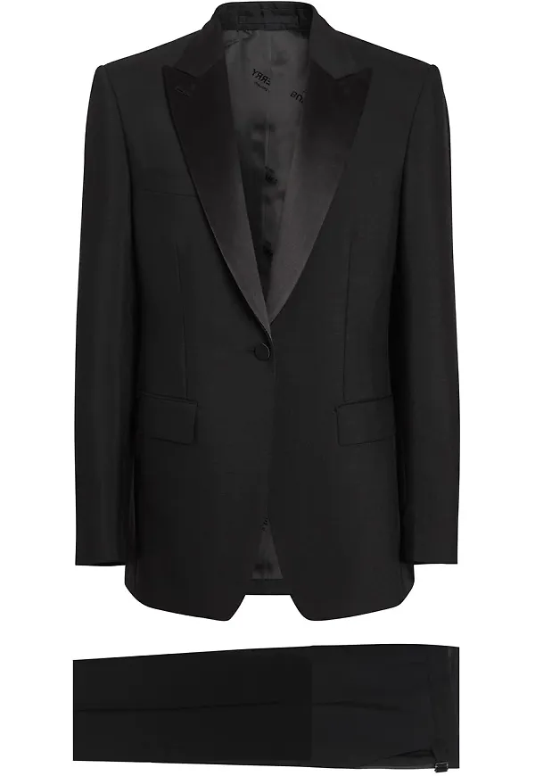 Burberry smoking med engelsk passform - Svart