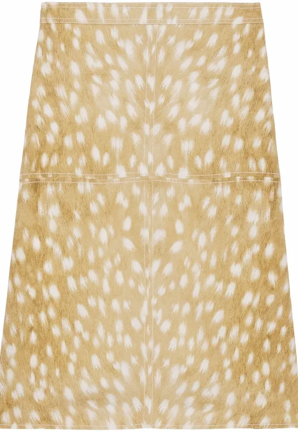 Burberry stretchig kjol med tryck - Neutral