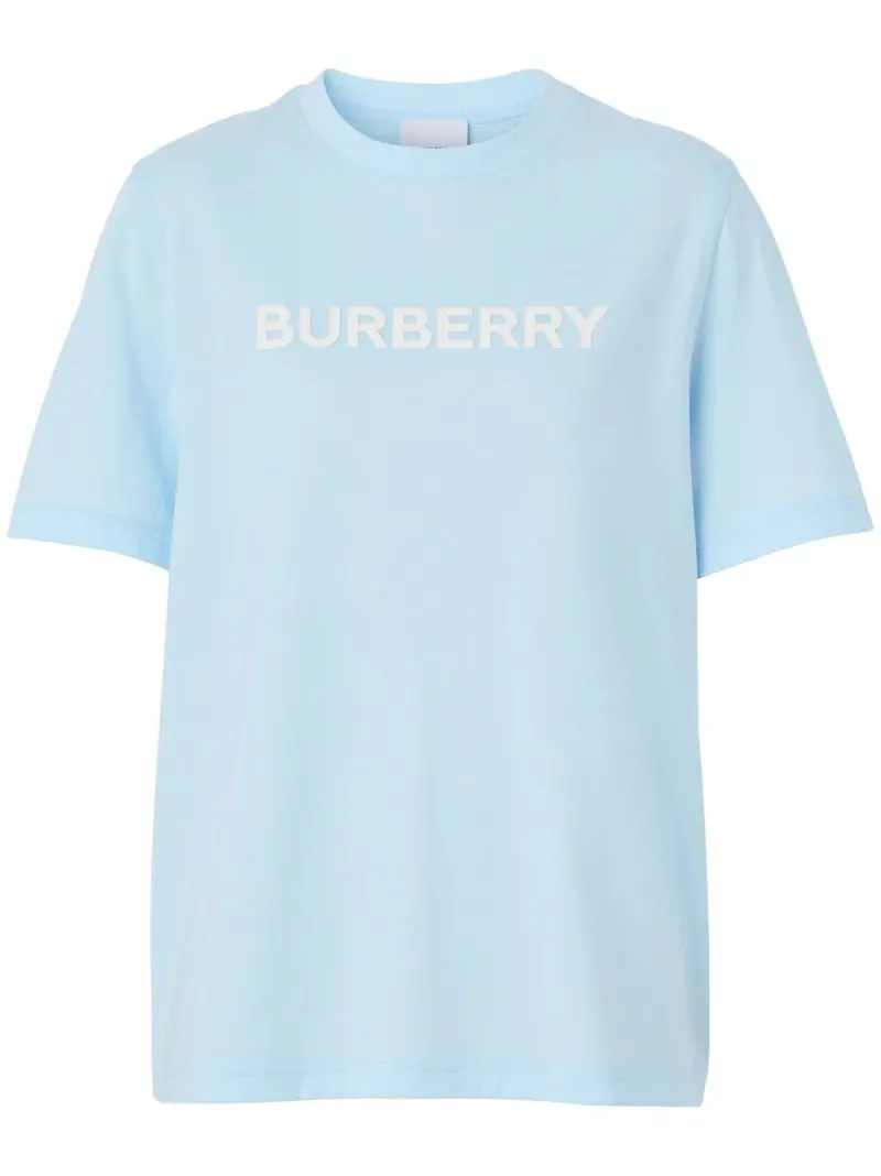 Burberry t-shirt med logotyp - Blå