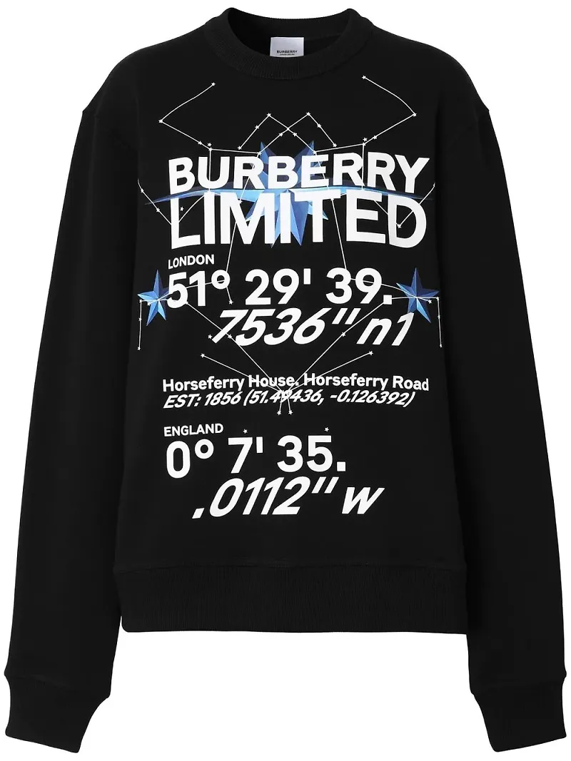 Burberry t-shirt med logotyp - Svart