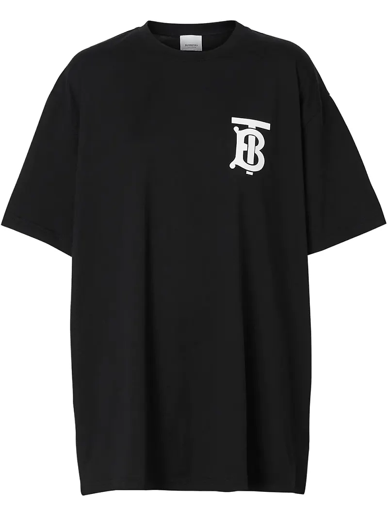 Burberry t-shirt med logotyp - Svart