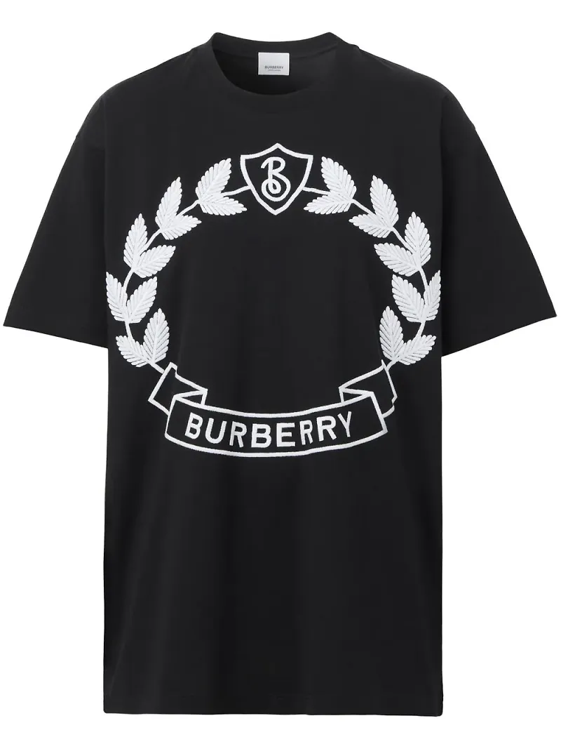 Burberry t-shirt med logotyp - Svart