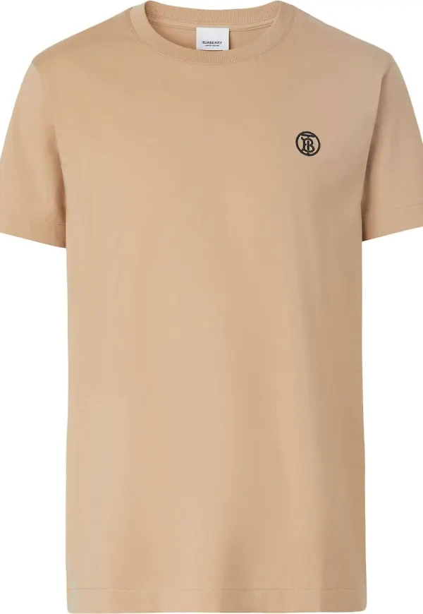 Burberry t-shirt med monogram - Neutral