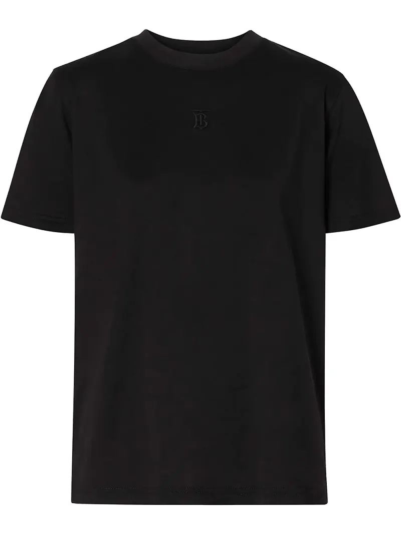 Burberry t-shirt med monogram - Svart