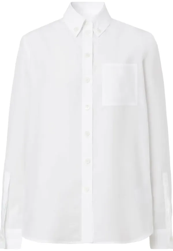 Burberry t-shirt med tryck - Vit