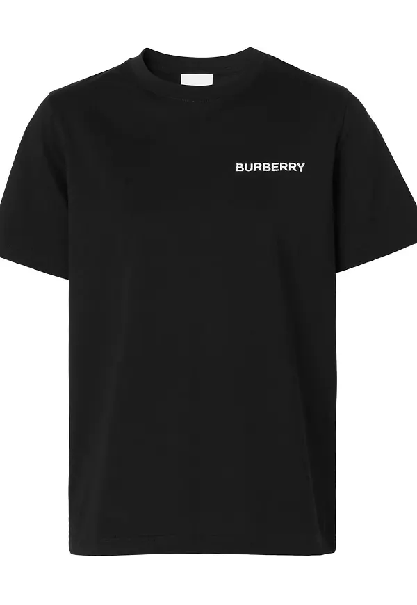 Burberry TB t-shirt med monogram - Svart
