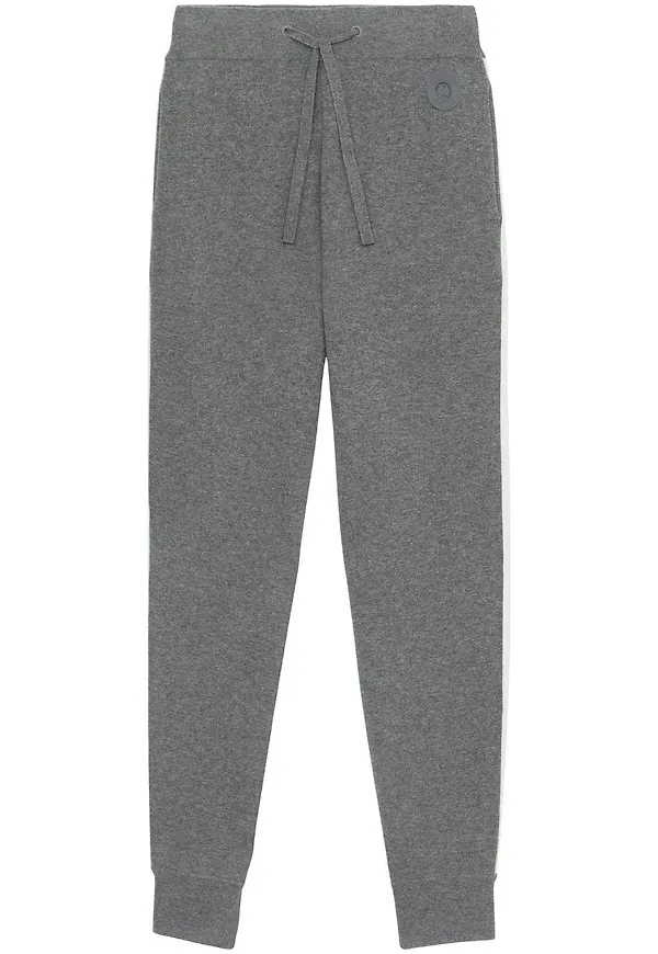 Burberry trackpants med sidorand - Grå