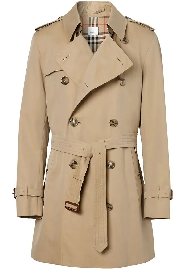 Burberry trenchcoat i bomull och gabardin - Brun