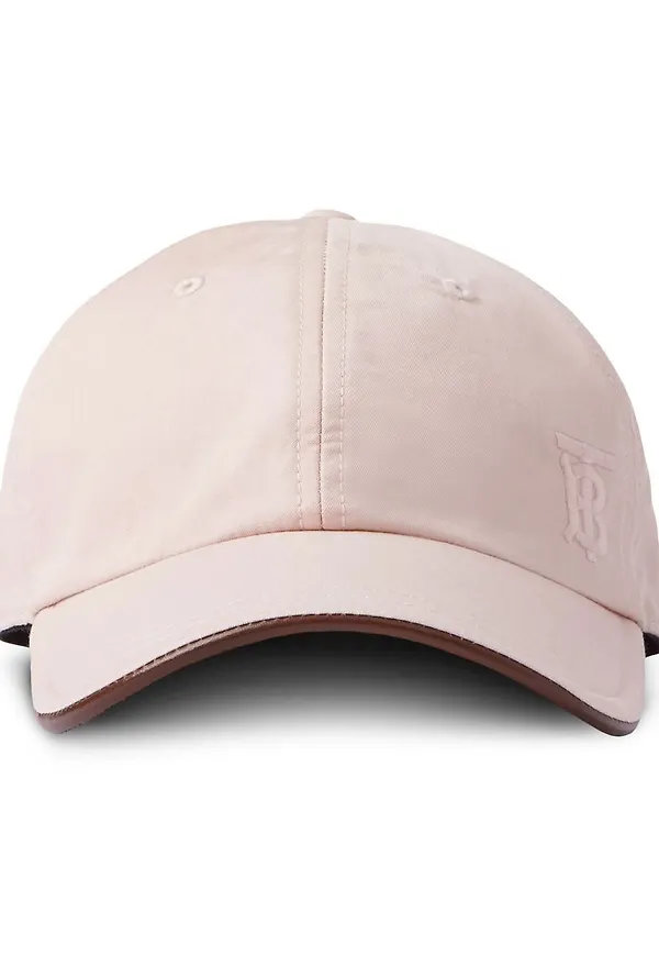 Burberry Tropical Gabardine TB basebollkeps - Rosa