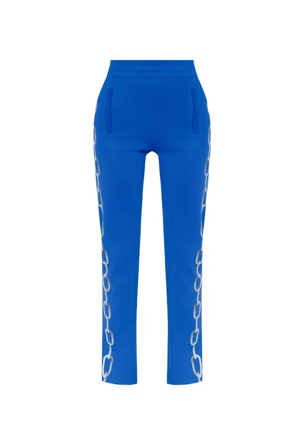 Burberry Trousers Blå, Dam